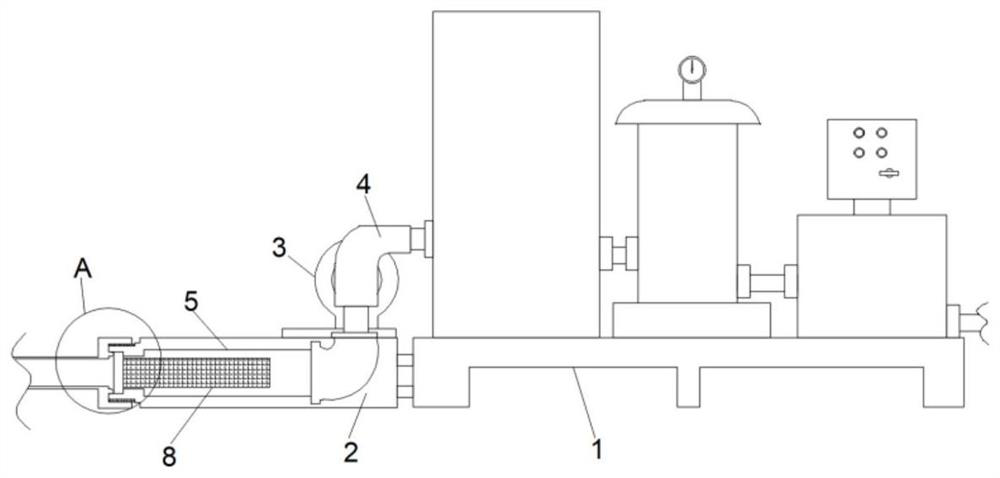 Small integrated sewage treatment device for expressway operation station area