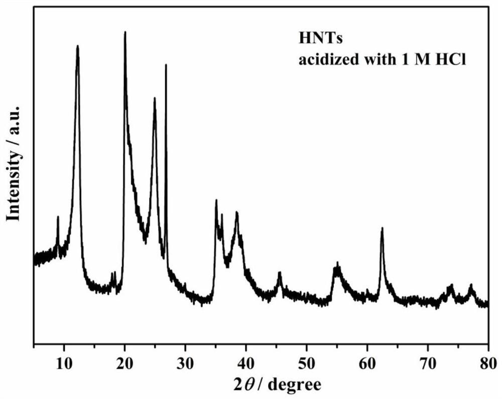 A kind of preparation method of hnts plasticized pan/p (lla-eg-ma) biogel polymer electrolyte and product thereof