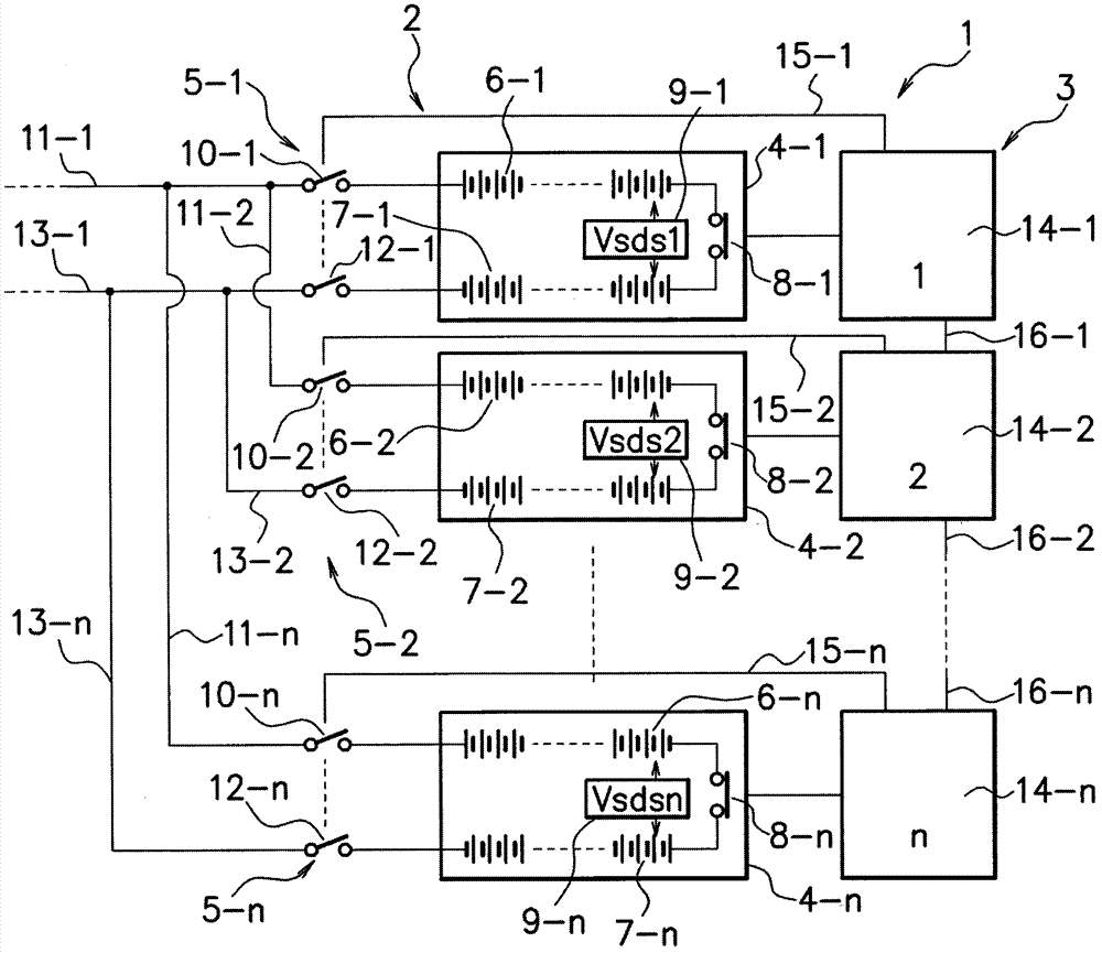 Control device for power supply circuit