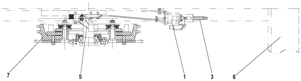 Auxiliary braking device for escalator