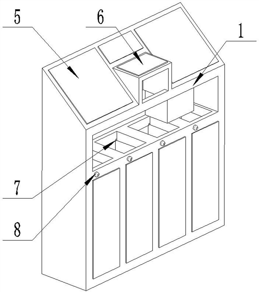 Blockchain-based garbage sorting device