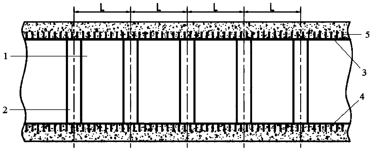 Steel pipe-steel plate combined type corrugated steel web