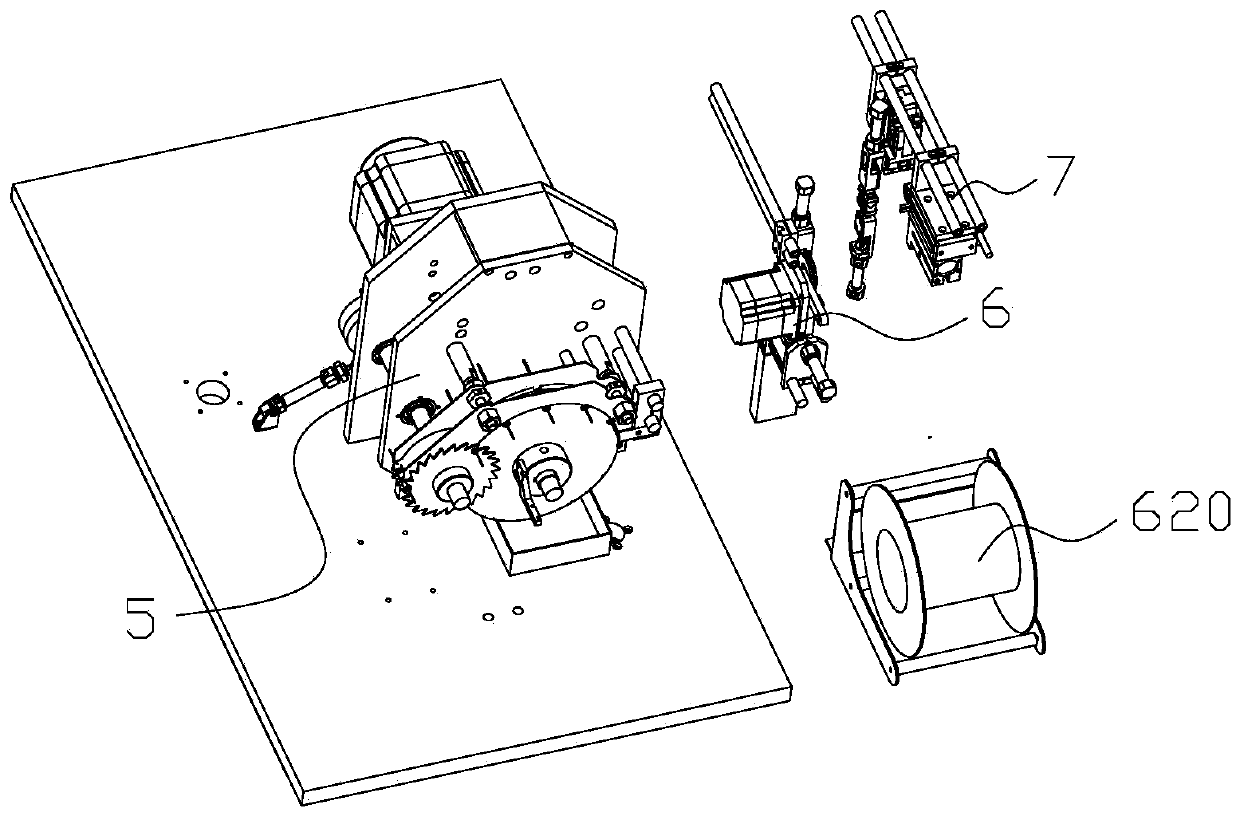 Teflon feeding assembly device and Teflon feeding assembly method