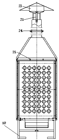 Novel ground silver iodide catalysis device