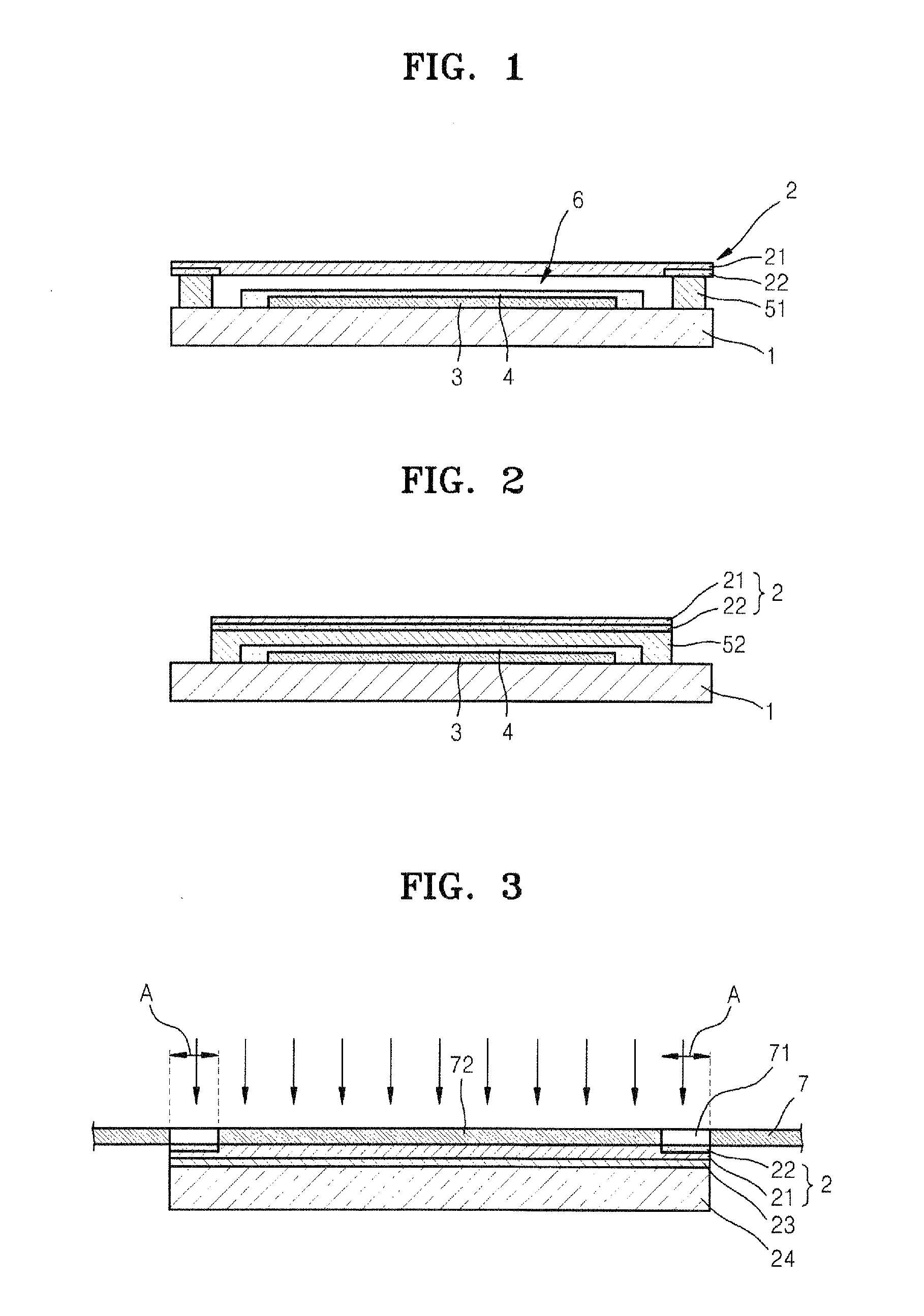 Organic light emitting display device and method of manufacturing the same