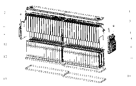 Light-weight lithium-ion battery module for vehicles