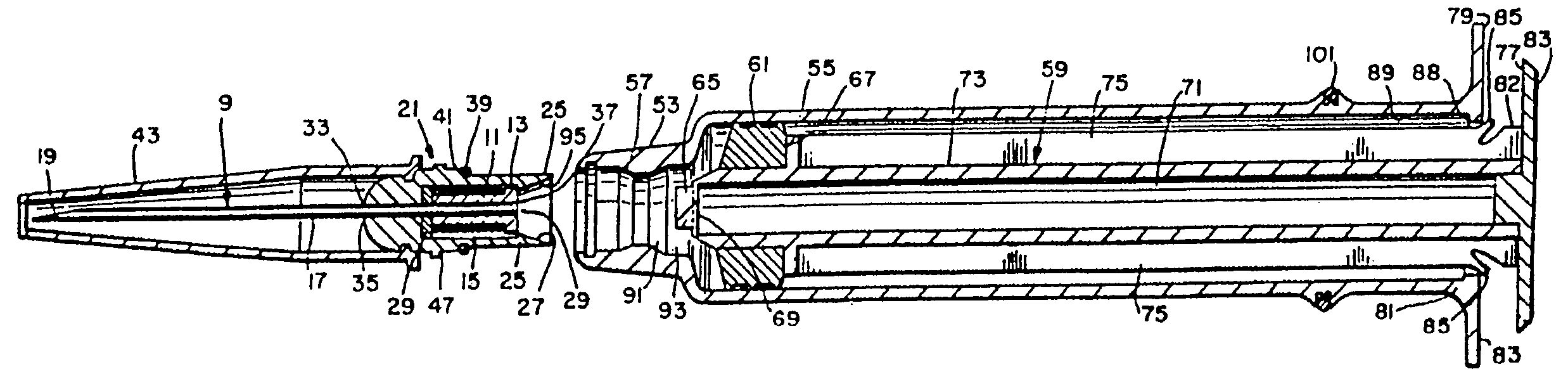 Medical devices with retractable needle