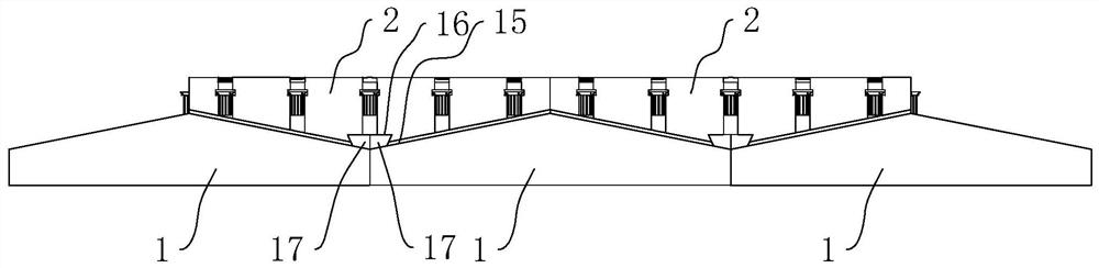 An energy-saving and environment-friendly urban pavement permeable device