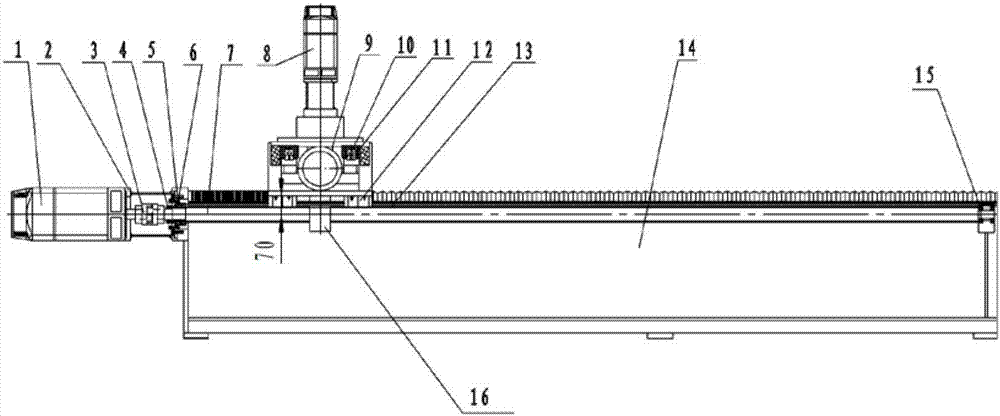 Heat treated part basket handling robot