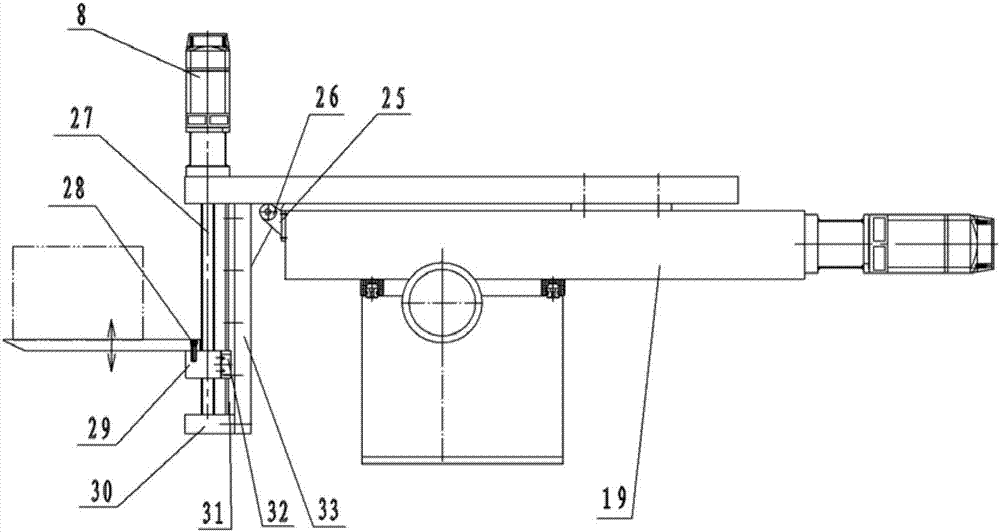 Heat treated part basket handling robot