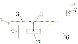 Heating ceramic tile