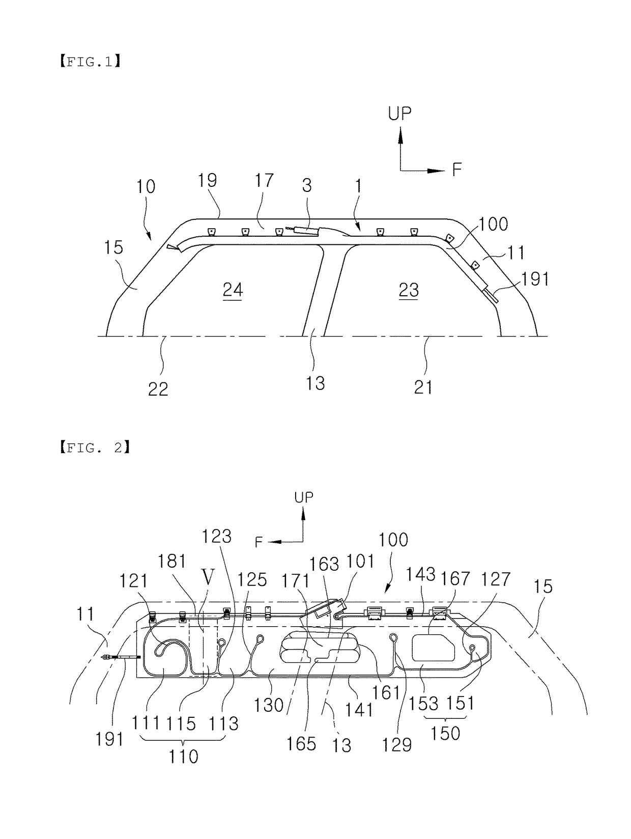 Side curtain airbag for vehicle