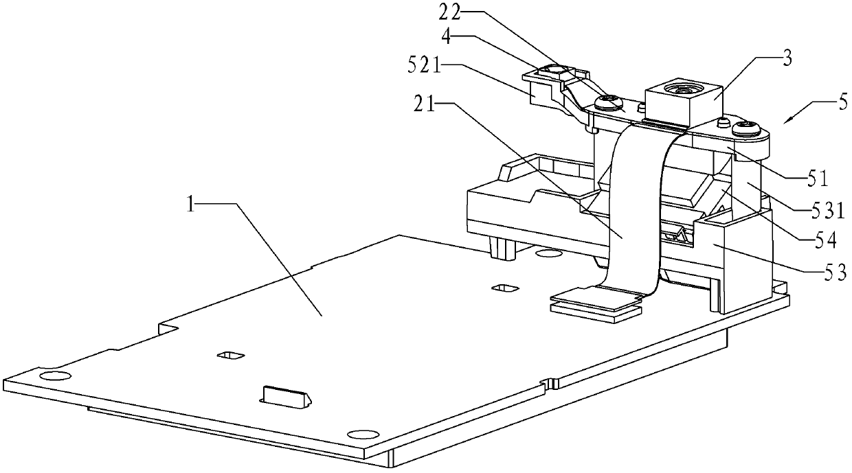 Electronic equipment with camera and flash lamp