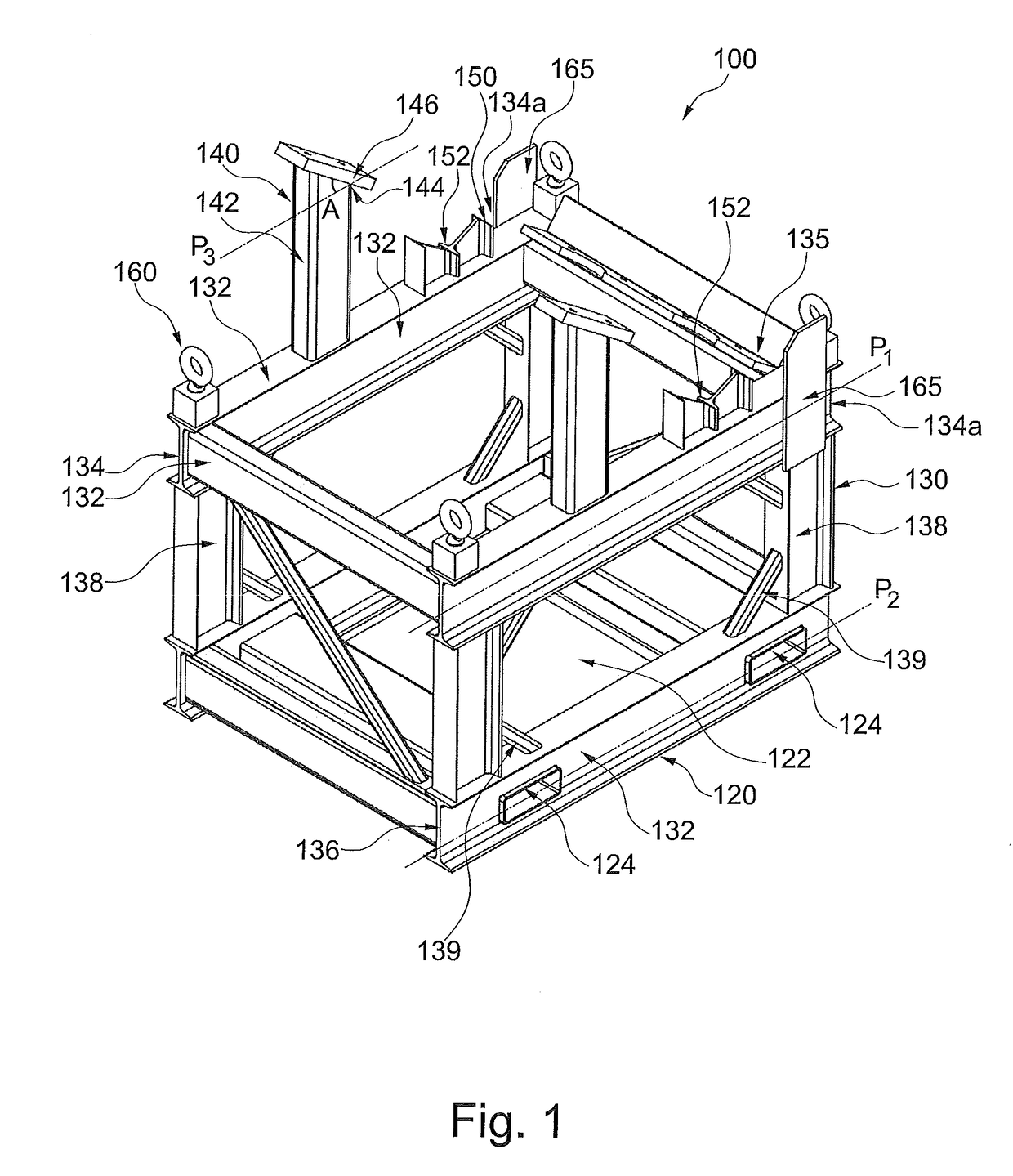 Device and method for transport and storage