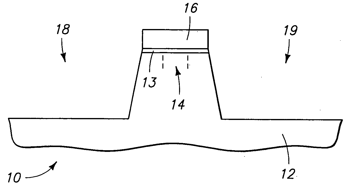 Method of forming a field effect transistor