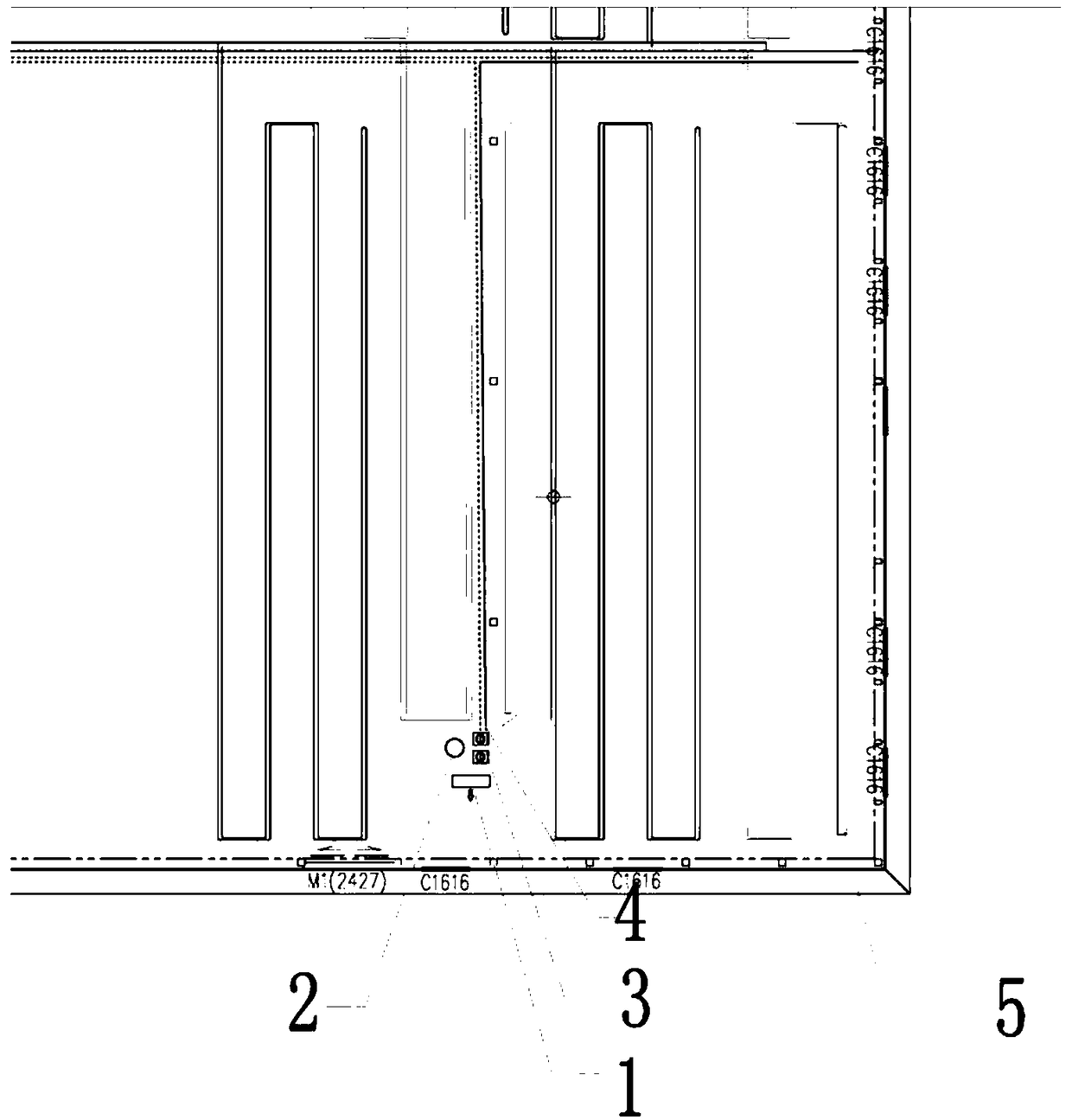 Active heat storing and heat supplying system of green house