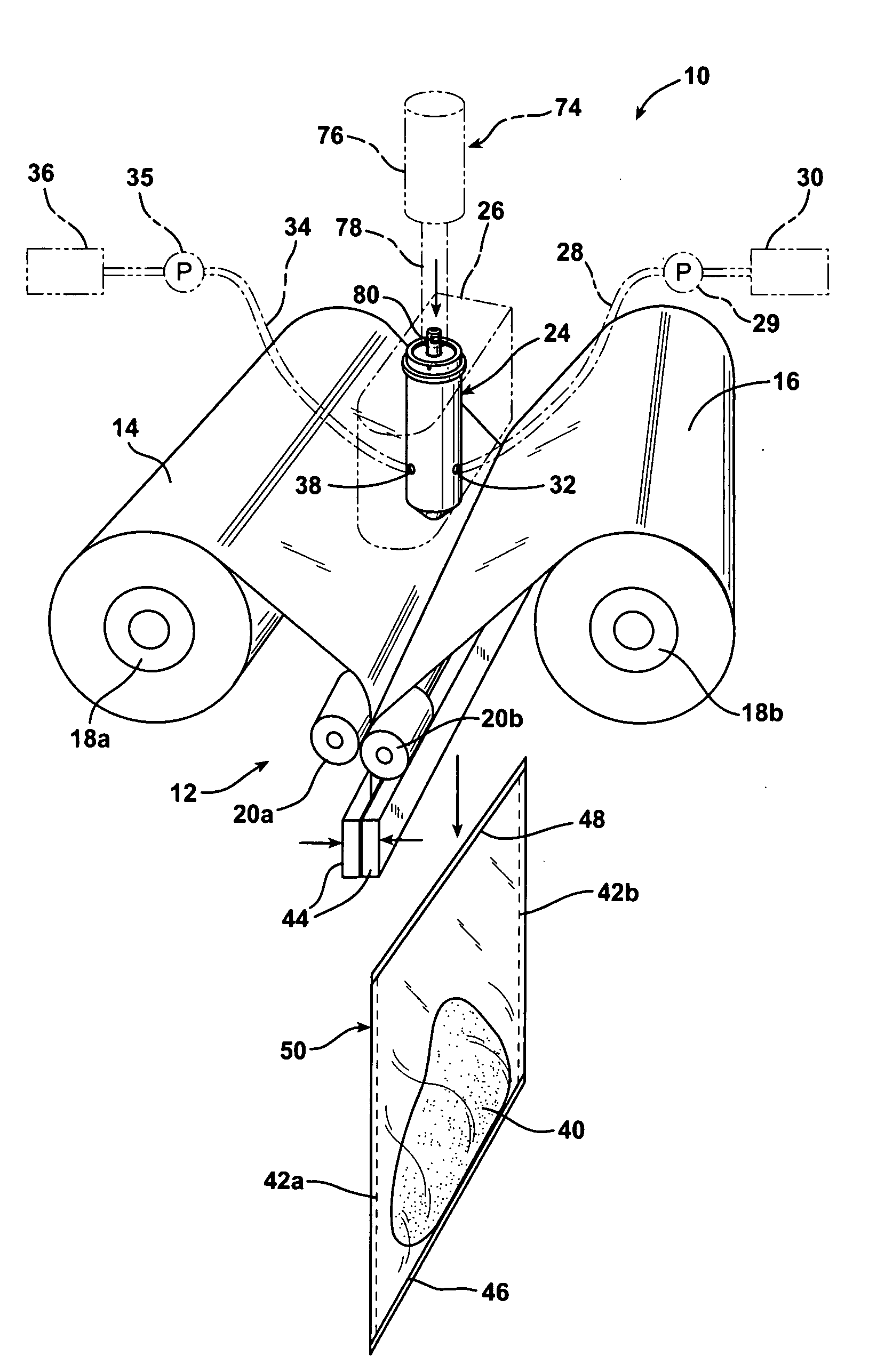 Device for mixing and dispensing fluids