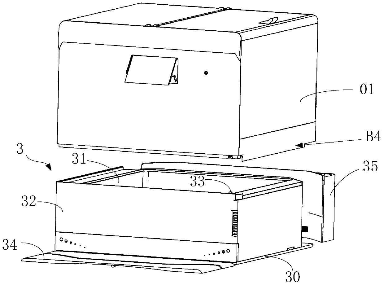 A heating layer structure of food cooking equipment