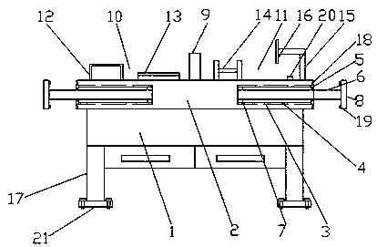 Multifunctional electronic and electrical test table