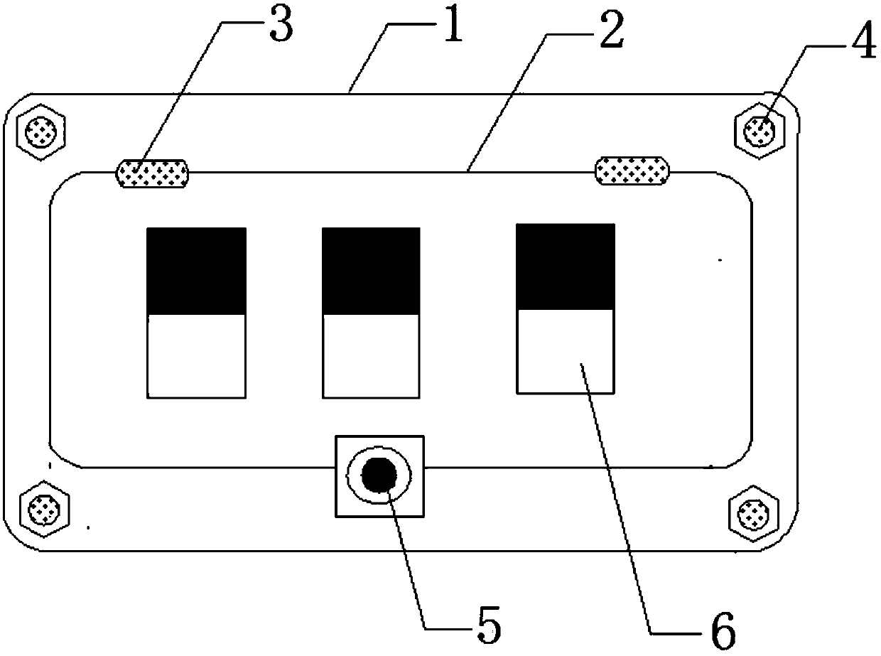 Waterproof appliance switch