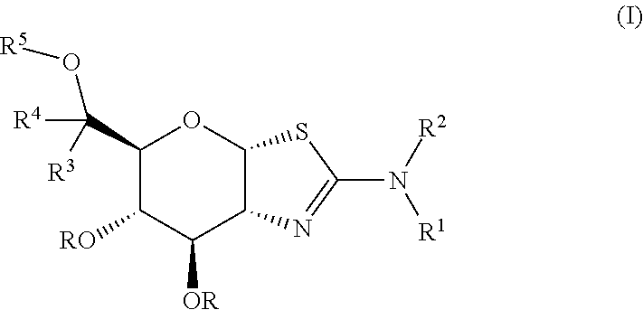 Permeable glycosidase inhibitors and uses thereof