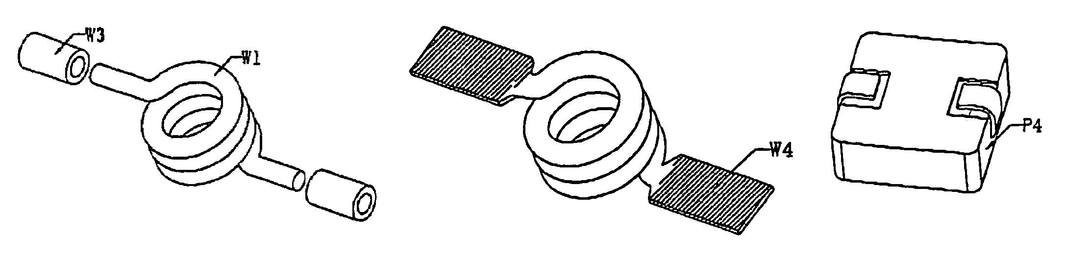 High current inductor and the manufacturing method