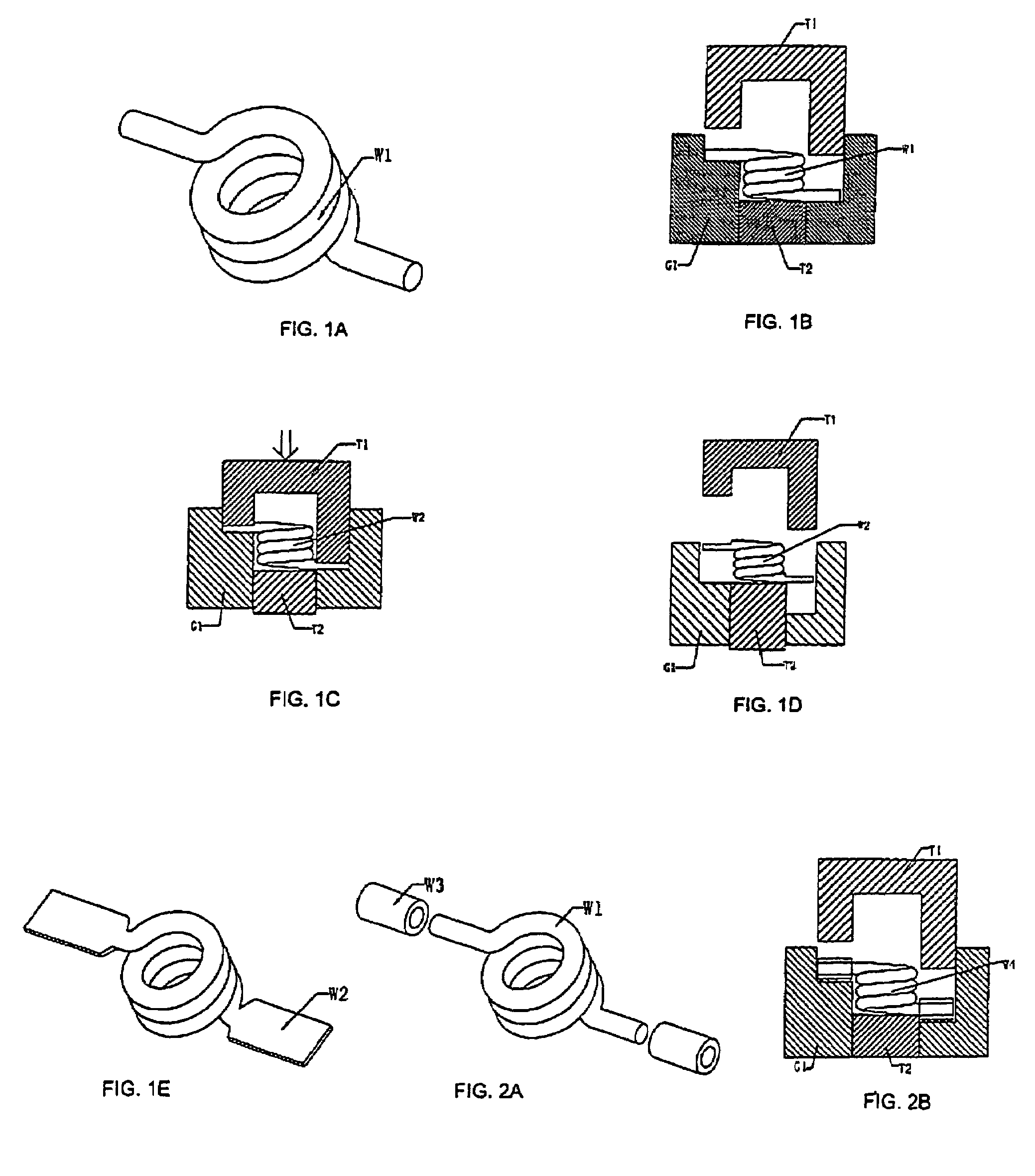 High current inductor and the manufacturing method