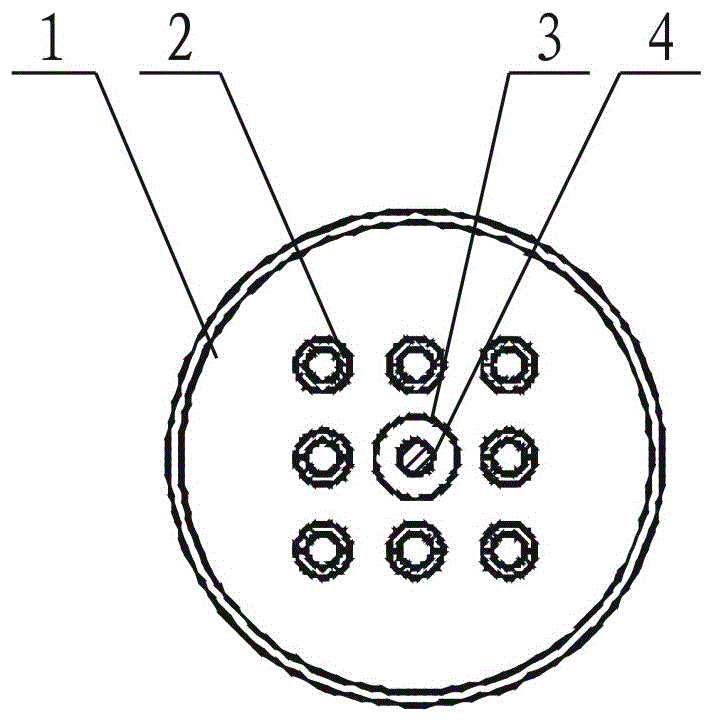 Conveniently disassembled electrical connector having temperature resistance and pressure bearing