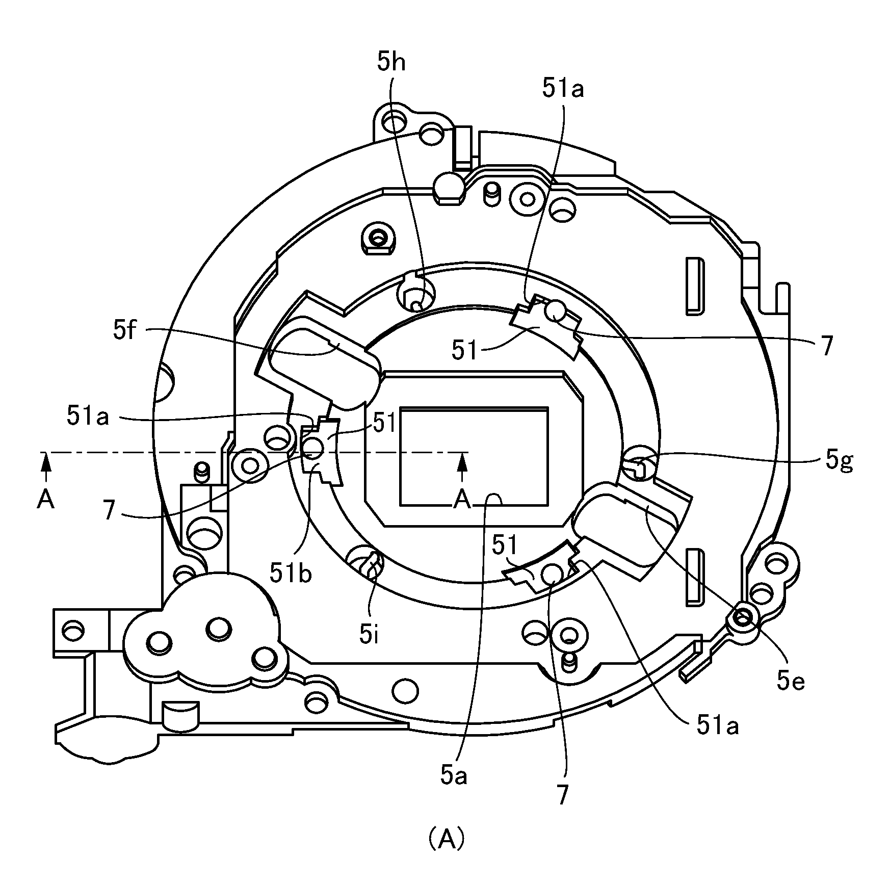 Image blur compensation device and imaging apparatus