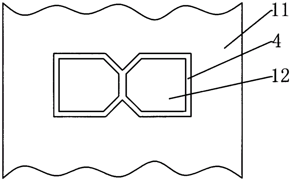 Radio frequency chip connecting piece assembly and preparation technology thereof