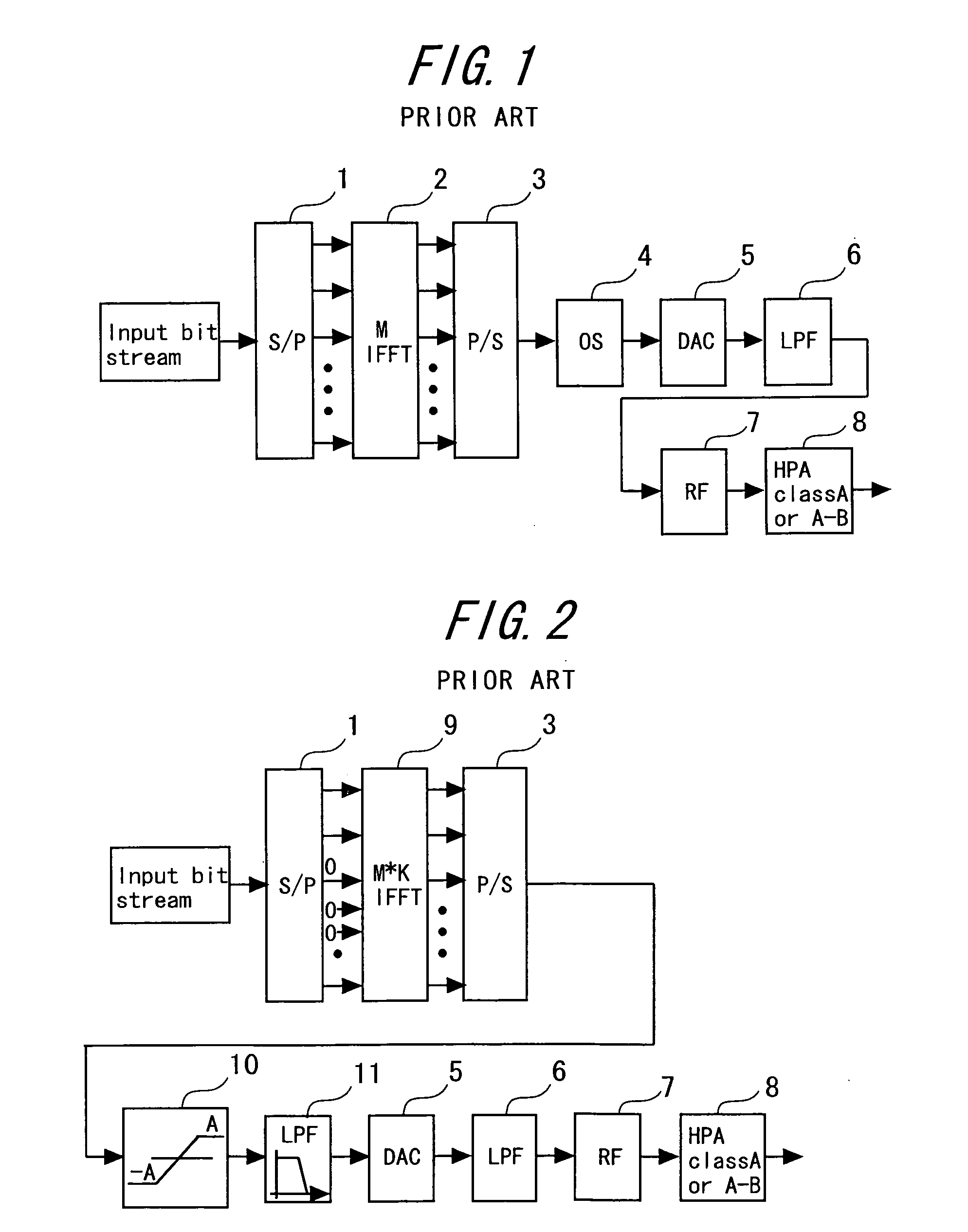 Transmitter and power amplifying method