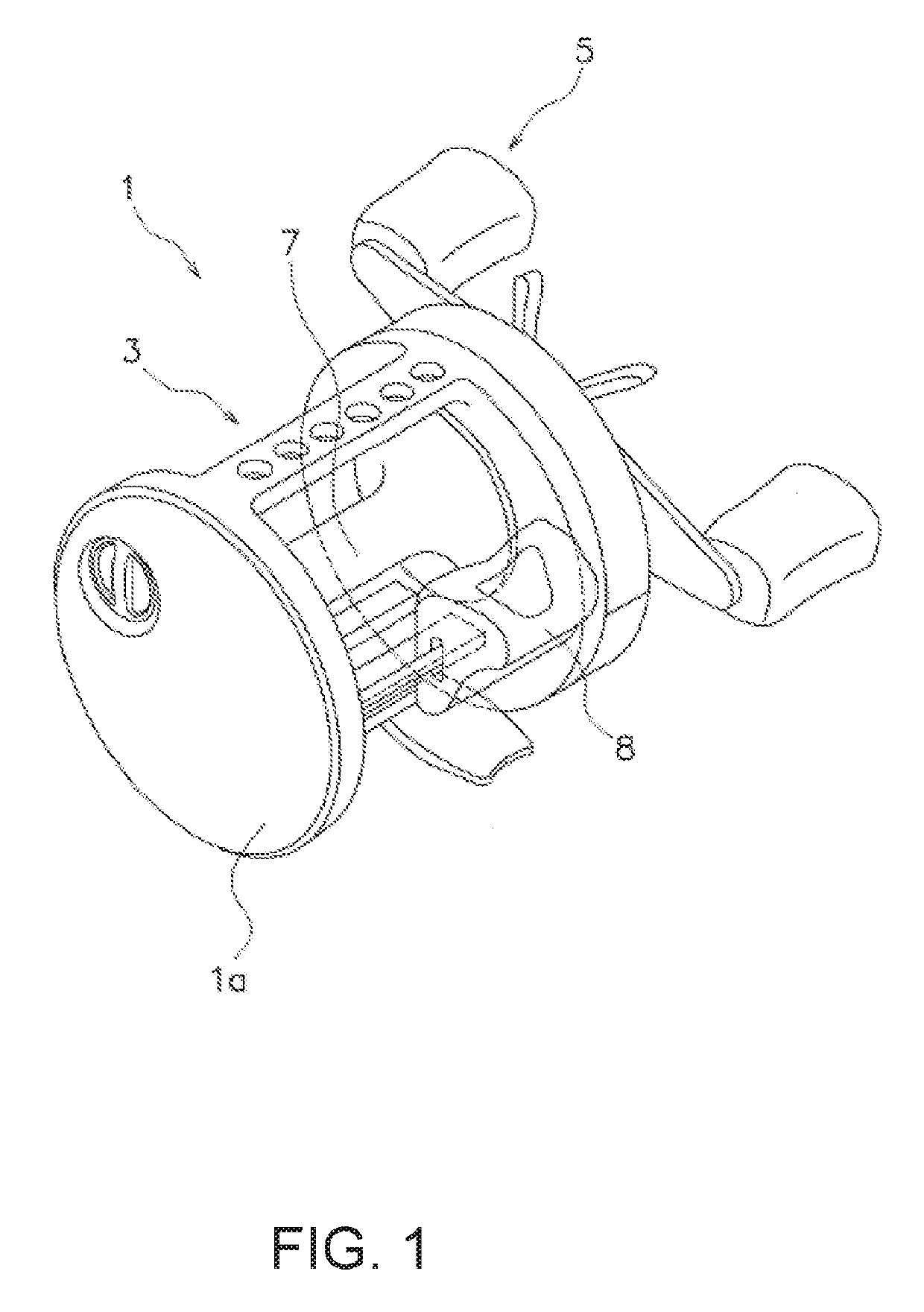 Braking device for dual-bearing reel