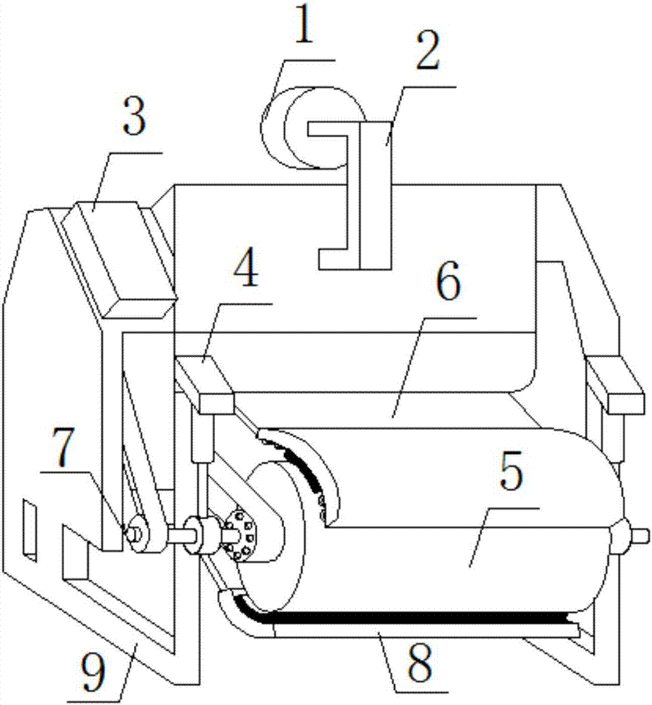 Automatic yarn combing machine for yarn production