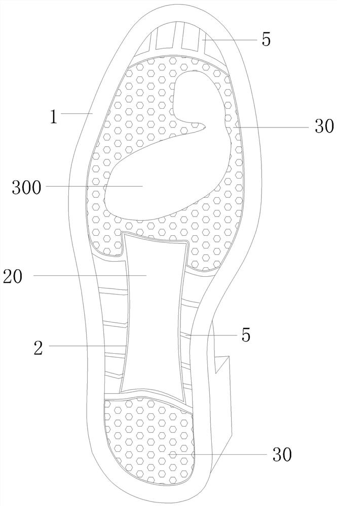 Multifunctional shoe sole