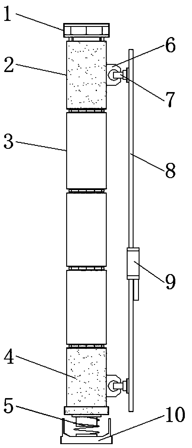 Method for adjusting height of painting tube according to height of painting paper