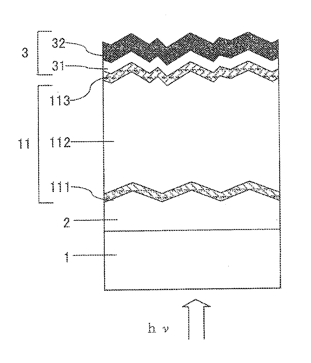 Transparent electrode for thin film solar cell, substrate having transparent electrode for thin film solar cell and thin film solar cell using same, and production method for transparent electrode for thin film solar cell
