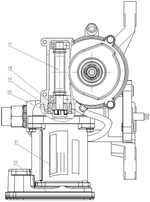 Mechanical recirculating ball type electric power steering device