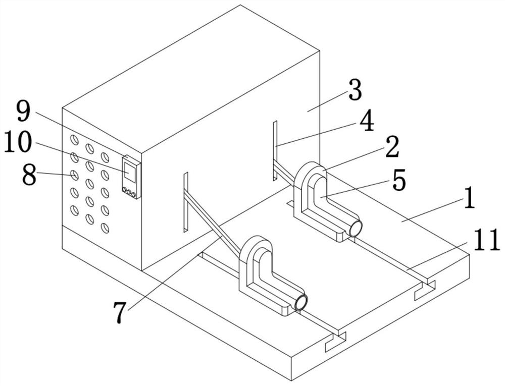 Foot warm-keeping device for long-term bedridden patient