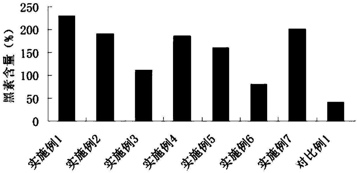 Traditional Chinese medicine composition having hair blacking and nourishing effect and preparation method thereof