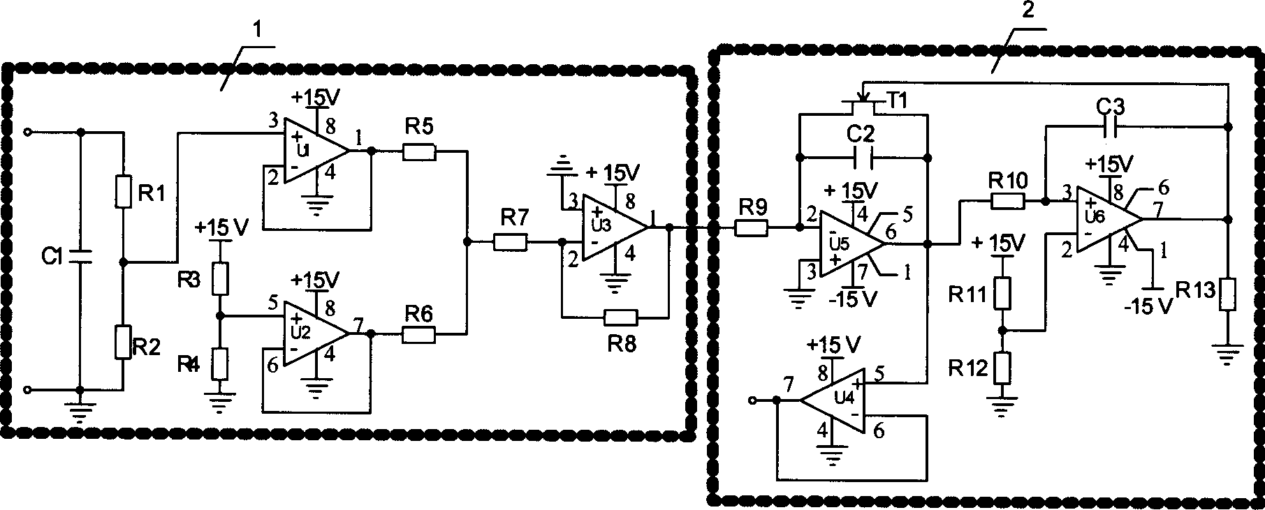Switching frequency period modulated sawteeth wave generating circuit