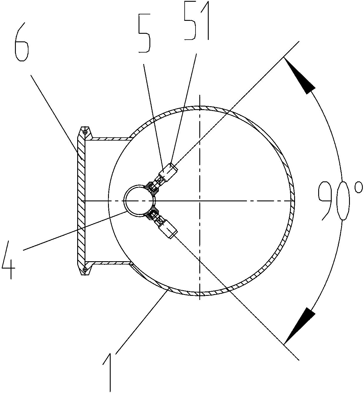 Rubber plug conveying system used between rubber plug cleaning machine and filling and plugging machine