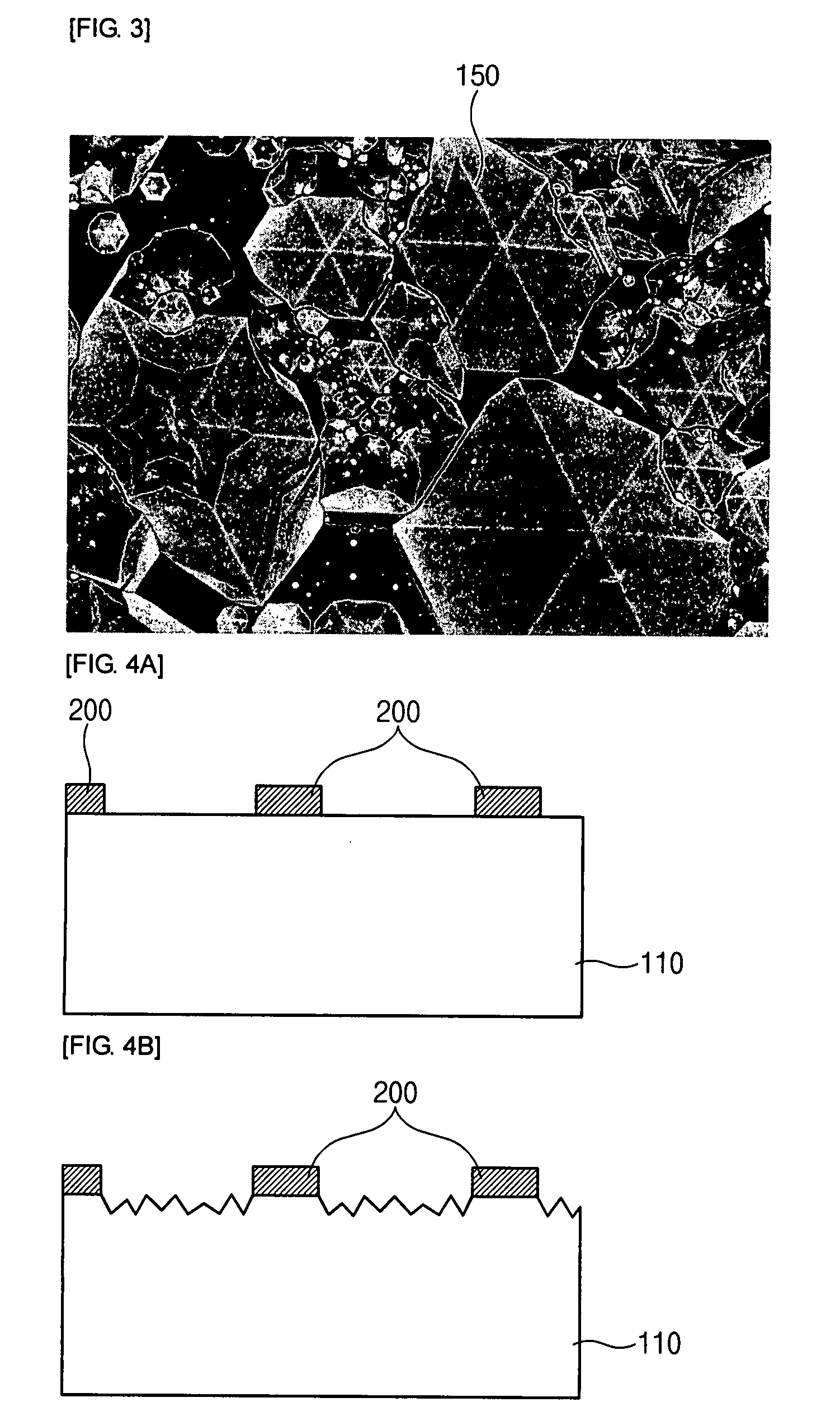 Method of forming surface irregularities and method of manufacturing gallium nitride-based light emitting diode