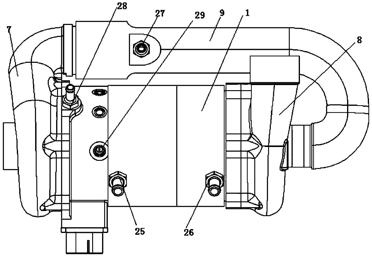 Two-stage air-suspending centrifugal electric direct drive air compressor