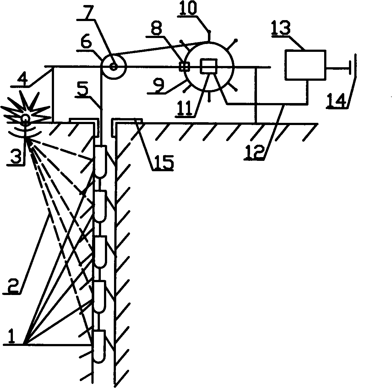 Method for down-hole multilevel micrologging for oil prospecting and electric coupler