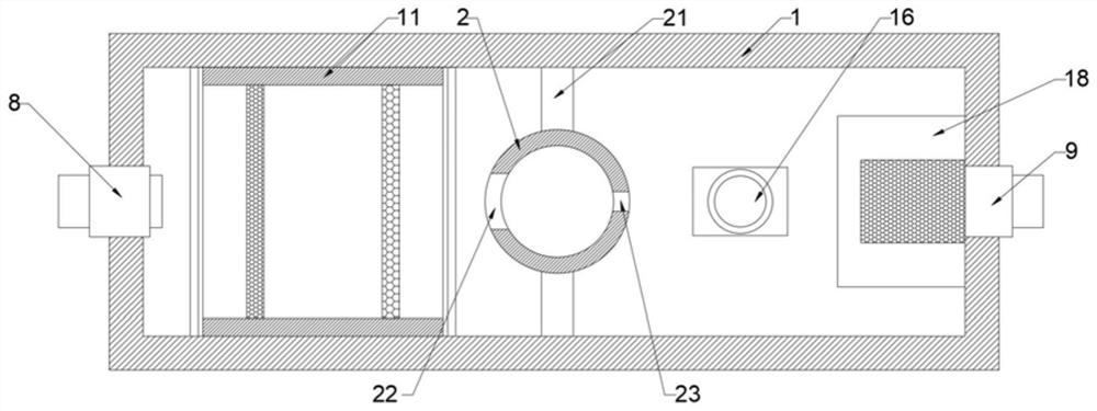 Ozone and nitrogen oxide separation detection method and device