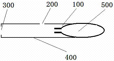 Device for assisting breathing aerosol gas and method for regulating breathing aerosol gas