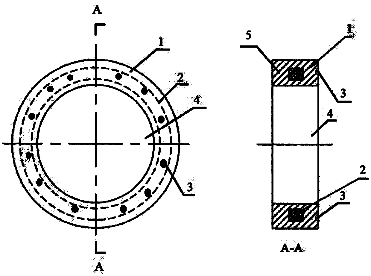 Graphitic stationary ring for mechanical seal device and manufacturing method thereof