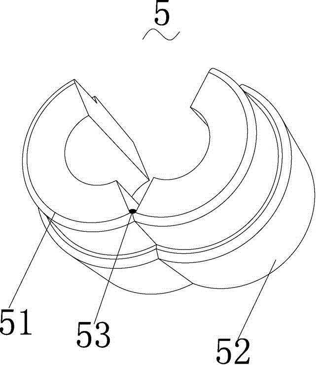 An excrement collection device for an automatic nursing machine