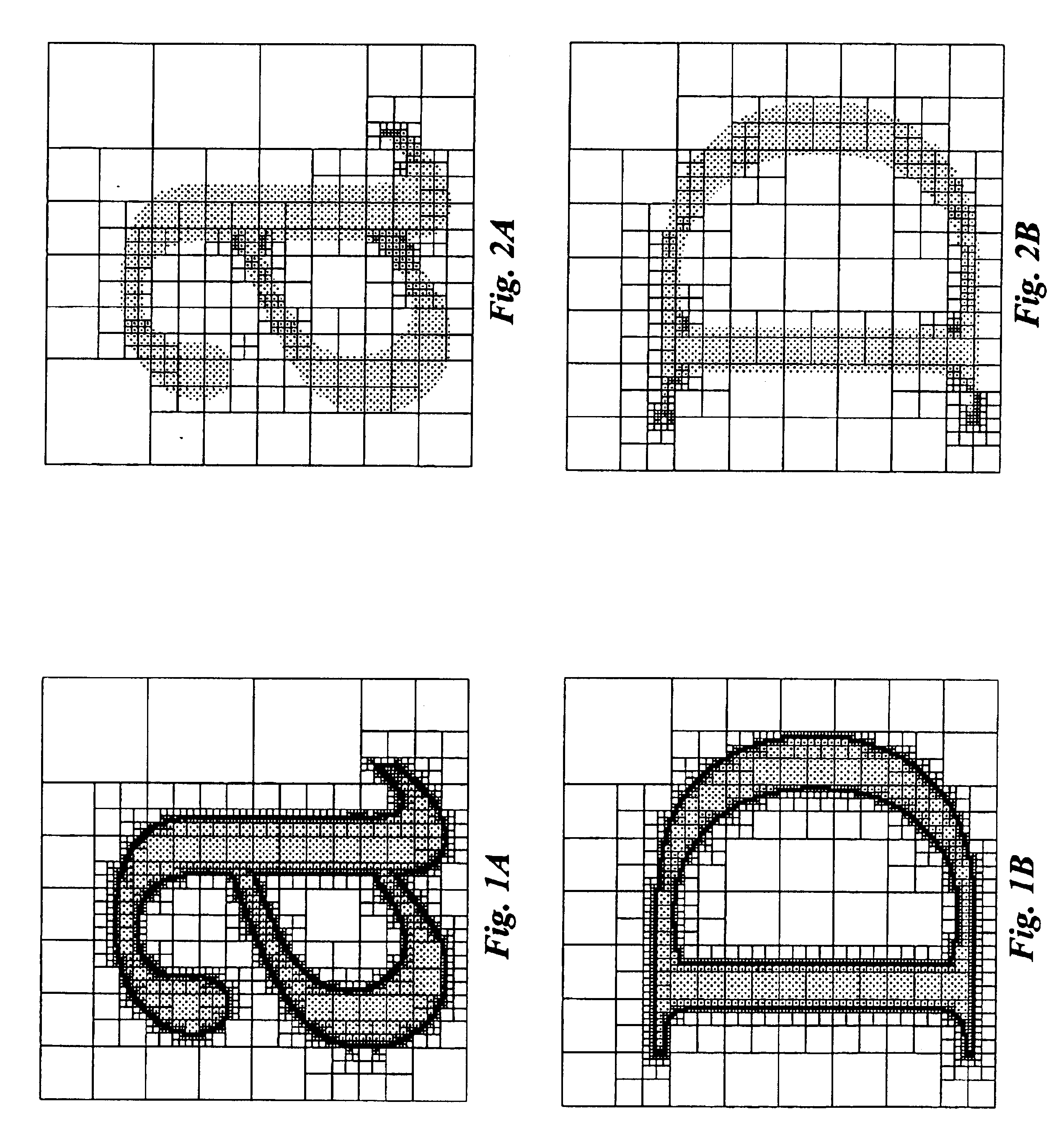 Method and apparatus for rendering cell-based distance fields using texture mapping