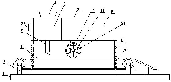 Automatic sugar-free biscuit forming machine controlled by PLC